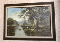 Nature Scene Oil on Canvas