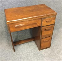 Sewing Machine Table with Drawers