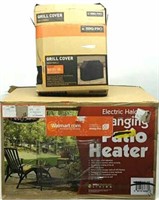 Hanging Patio Heater & Grill Cover