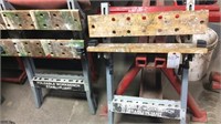 Two Foldable Workbenches