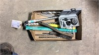 Hole Saw Set And Assorted Rebar Cutters