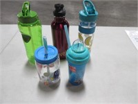 5 Water Bottles