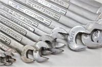 "Craftsman" (16) Combination Wrenches-USA