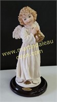 Giuseppe Armani "Cherub with Bell" Porcelain