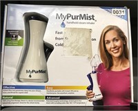 My PurMist Steam Inhaler Retails $140
