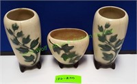 Three (3) Vintage Porcelain Vases