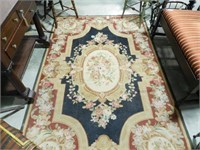 5’x8’ floral tapestry rug