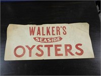 Walkers Seaside Oysters paper label