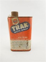 Vintage Gulf  Trak Moth Spray can