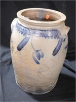 Beautiful blue and gray stoneware decorated 2