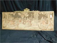 Framed Victorian Tapestry 54” x23”