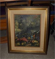 Original Framed Signed Oil Painting