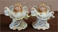 (2) Lenox Ornaments - "An Angel All My Own"