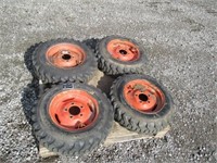 Bobcat Skid Steer Tires (QTY 4)