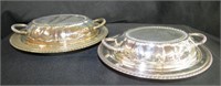 2 Entree dishes 11.25"L