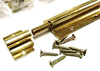 NEUF-12 verrous / lockets 8’’ métal doré