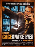 Affiche originale SNAKE EYES - Nicolas Cage
