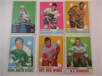 Lot de cartes de Hockey O-Pee-Chee 1970-71