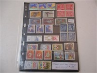 Collection de timbres canadien
