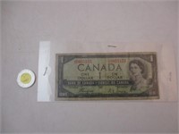 Billet d'un dollar canadien