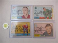 Lot de cartes de hockey O-Pee-Chee 1968-69