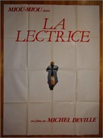 Affiche originale LA LECTRICE - Miou-Miou