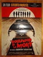 Affiche originale BOULEVARD DE LA MORT - Tarantino