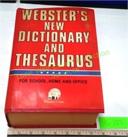 1989 Webster's New Dictionary and Thesaurus