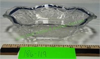 Vintage Pressed Glass Candy Dish