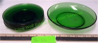 Vintage Miscellaneous Green Glassware