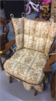 Vintage chair with cushion