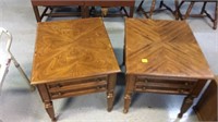 Two side tables made in USA