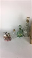 Old decanter bottles and more