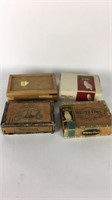 Old collectible boxes