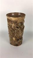 Large owl vase