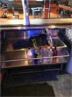 S/S 4'x 27" Cocktail Sink