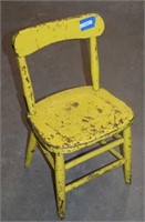 Vtg Painted Child's Chair