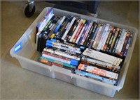 Box of DVDs - Super 8, The A Team, Unstoppable