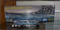 USS Missouri Battleship Model (NIB) and Box of