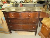 Vintage Oak Dresser needs some drawer bottom work