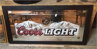 Coors light bar beer mirror
