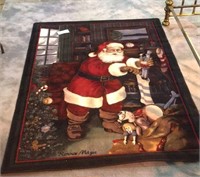 Santa Claus rug