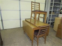 Mid Century Dining Room Table 4 Chairs