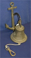 Solid Brass Wall Mount Nautical Signal Bell