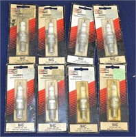 Lot of 8 Champion N4C Motorcycle Spark Plugs