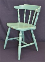 Refurbished And Repainted Decorative Side Chair