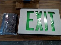 Lithonia lighting die cast aluminum exit sign