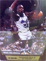 SHAQUILLE O'NEAL - AUTOGRAPHED PLAQUE