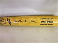 DUKE SNIDER - AUTOGRAPHED BAT