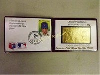 BASEBALL ALL TIME GREATS - OFFICIAL 23KT STAMP (OL